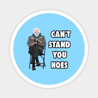 Bernie Sanders Sitting With Mittens Meme Magnet